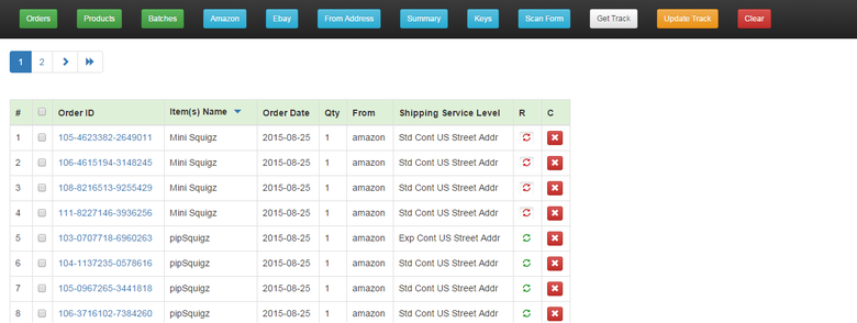 Shipping provider with one API orders from Amazon and eBay