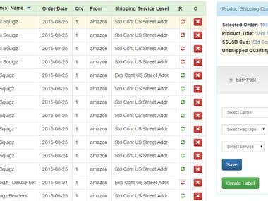 Shipping provider with one API orders from Amazon and eBay
