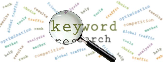 do in depth keyword research for your product or service