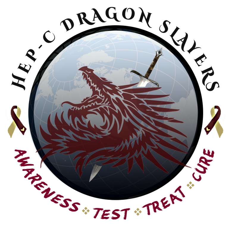 Hep C Dragon Slayers Logo