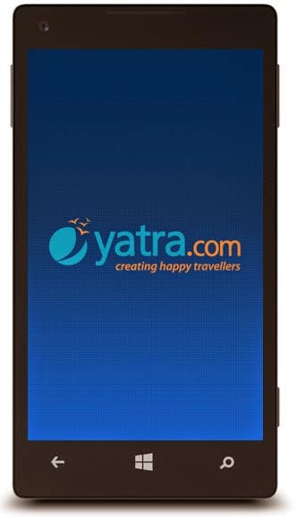 Yatra Windows Phone app