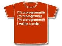 I write code...