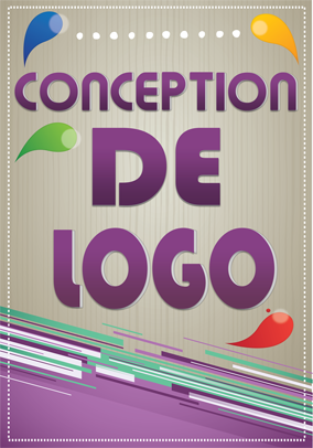 Poster for conception de logo