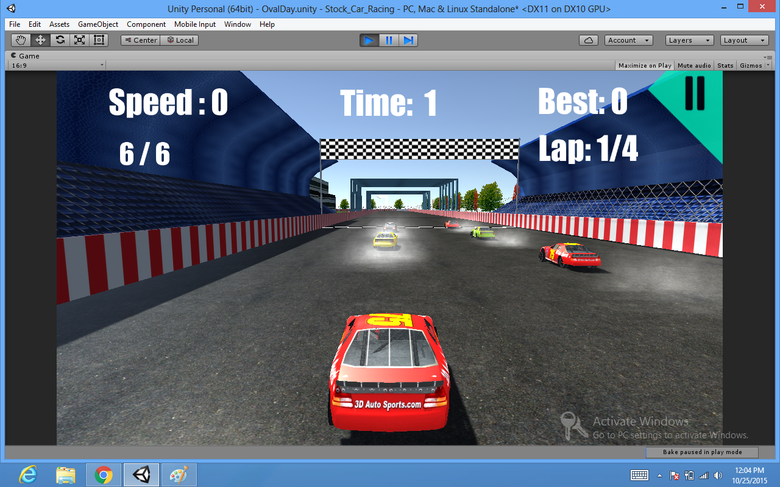3D Car Racing Game