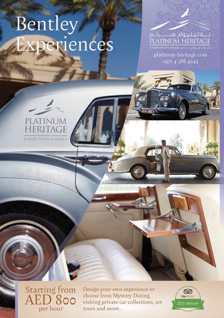 Platinum Heritage - Magazine Adverts