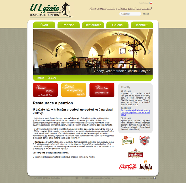 Restaurant and Pension "U lyzare"