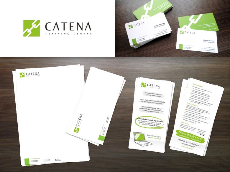 CATENA Training Centre - corporate identity
