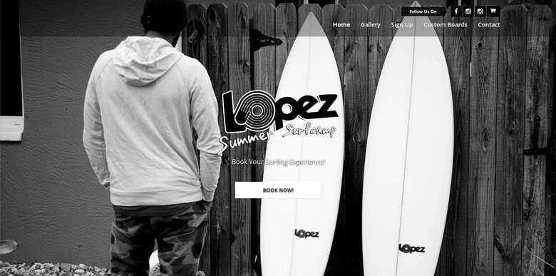Lopez Surfing