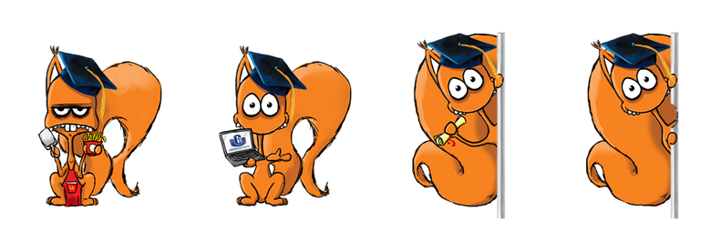 Assistant Fur - project mascot illustration