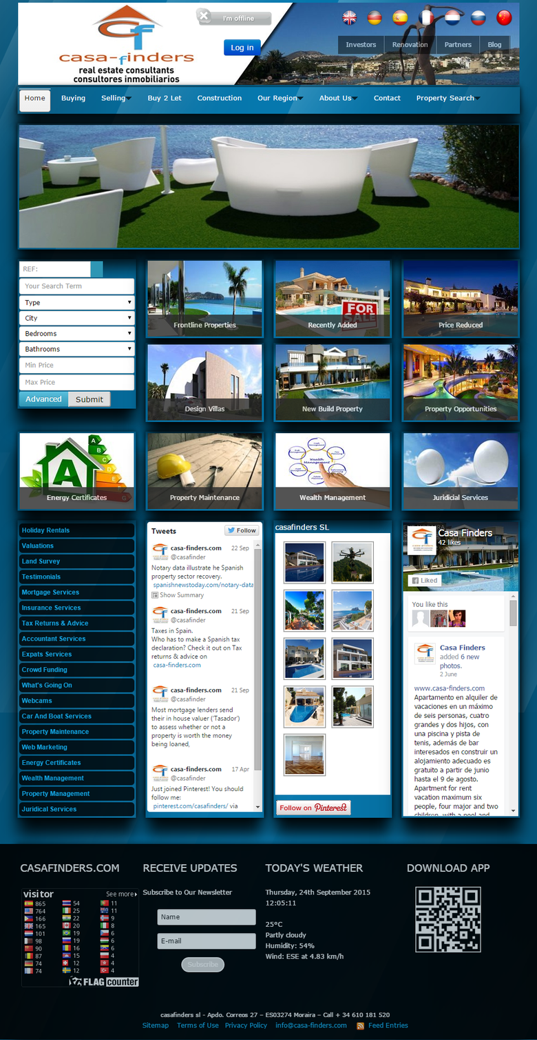 Joomla Real Estate Website