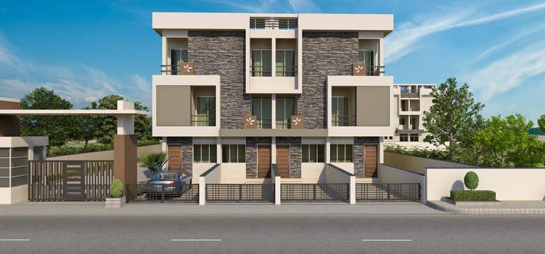 Architecture 3D design for home