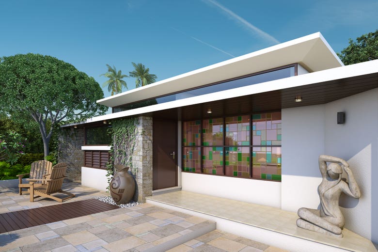 Architecture 3D design for home