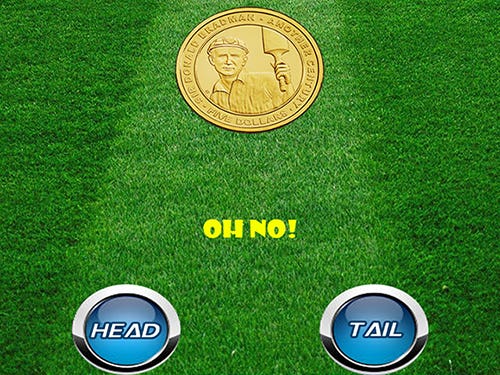 Toss coin app
