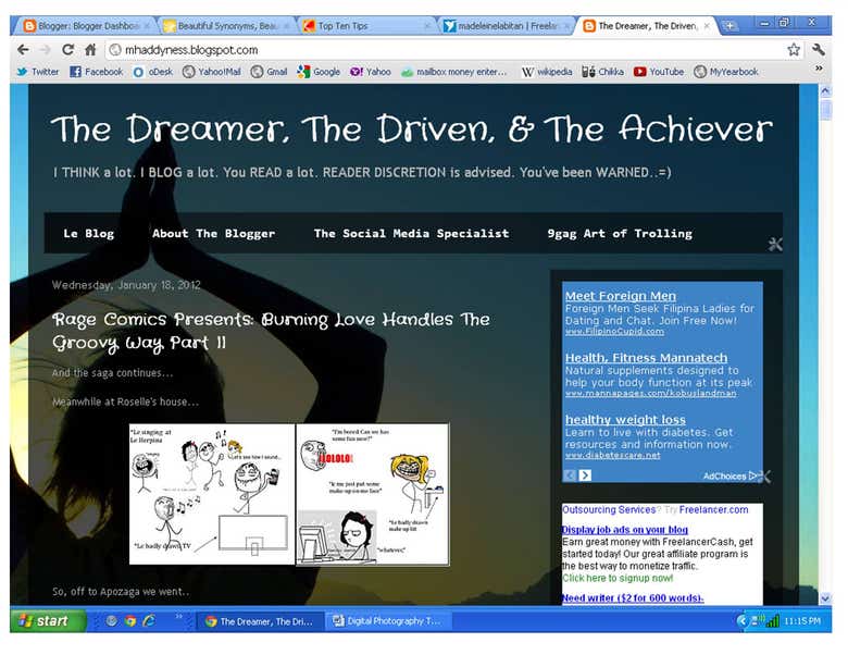 The Dreamer, The Driven, The Achiever