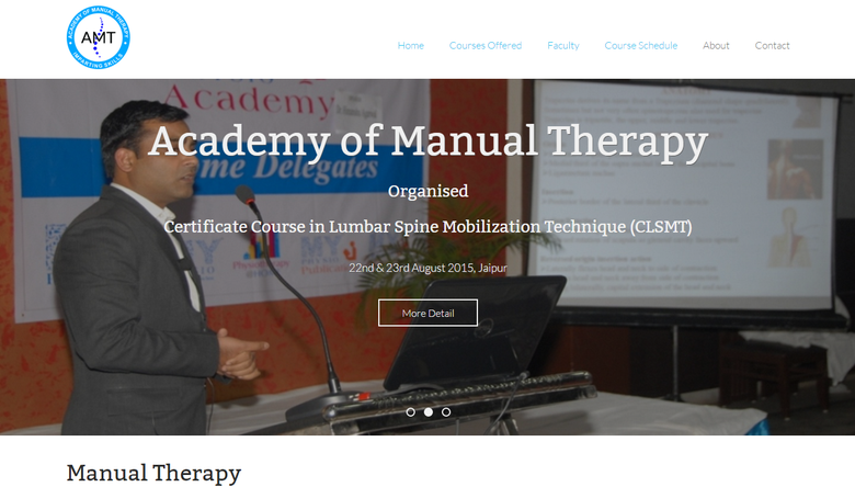 http://www.academyofmanualtherapy.com/