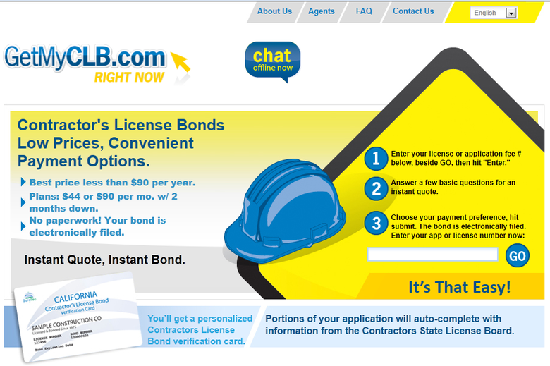 GetMyCLB - Get your construction license bond