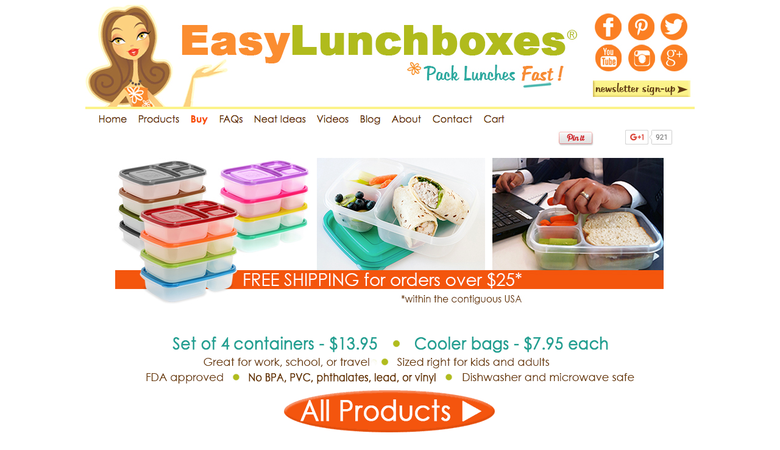 Website for Delivering the Lunch Boxes To Students