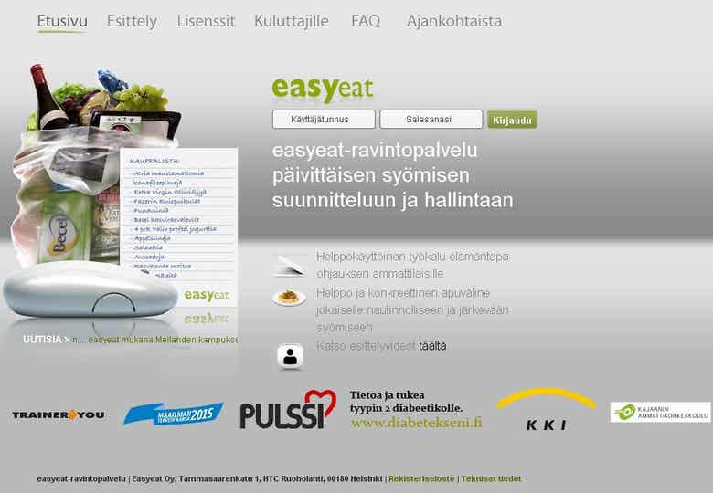 www.easyeat.fi (Web application)