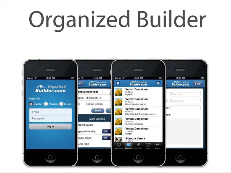 Organized Builder