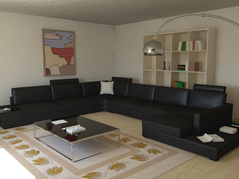 Modelling of Interior Design in 3d Max