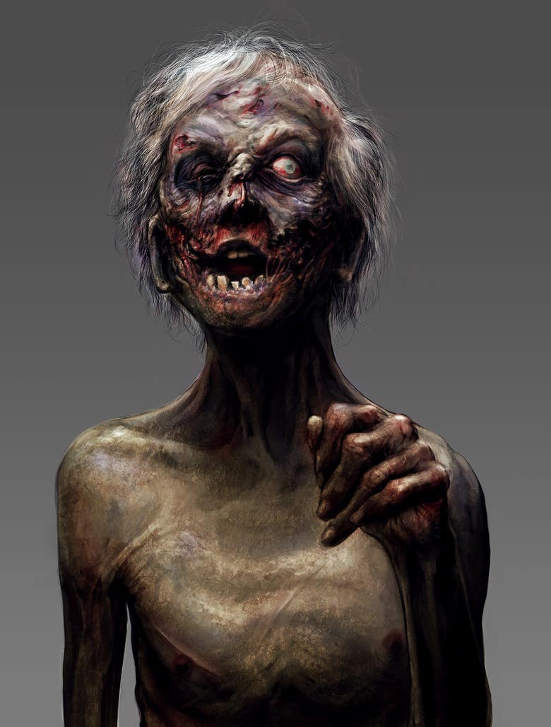 Illustration of a zombie