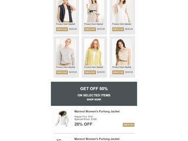 Email Template Design
