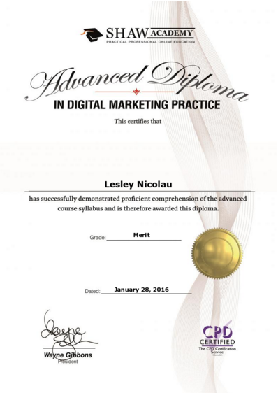 Advanced Diploma in Digital-Marketing