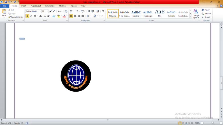 COMPLETE LOGO SHADE ON WORD DOC
