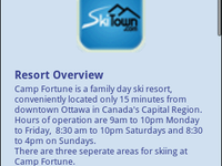 Ski Town app