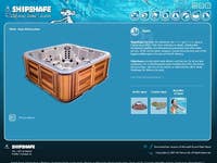 Pools and Spas Dynamic Website