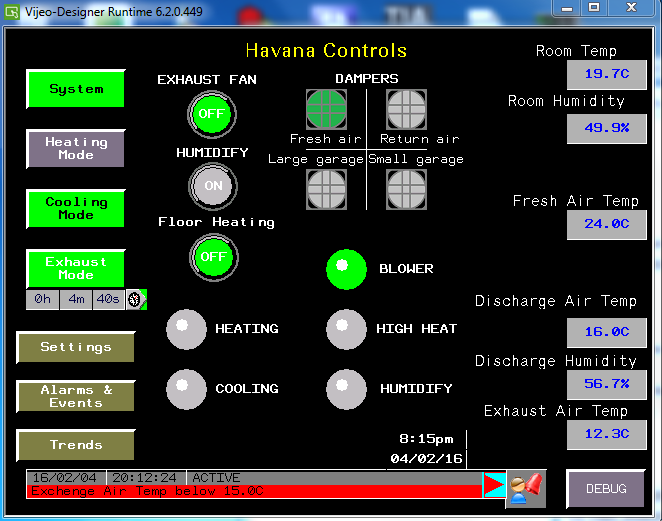 Schneider HMI & Control Solution for HVAC System