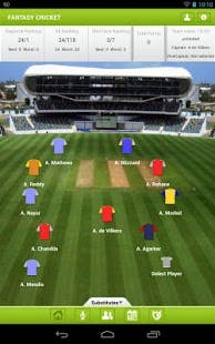CricketFantasy iOS & Android App