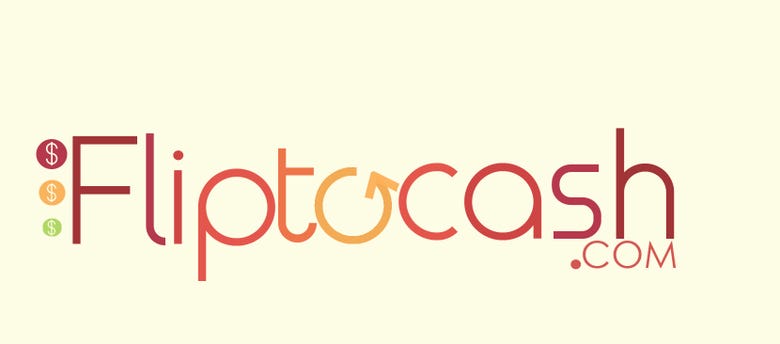 Fliptocash.com Logo Design