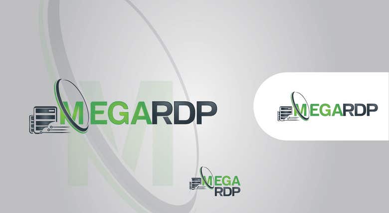 Megardp Hosting Service Logo Design