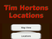 Tim Hortons Locations