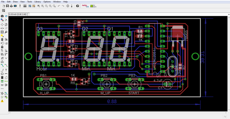 Circuit and PCB designing in KiCAD and Eagle...