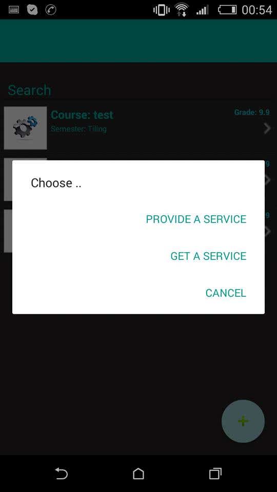 Android App : Service Seeker