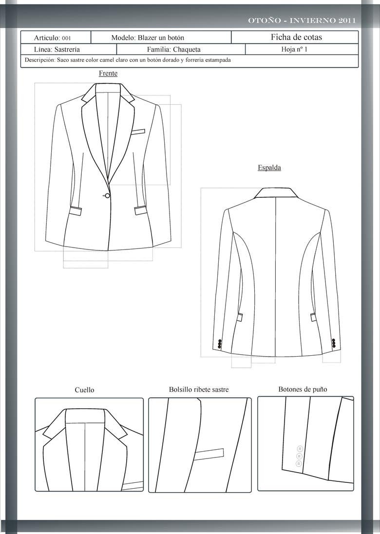 Data sheets fashion design