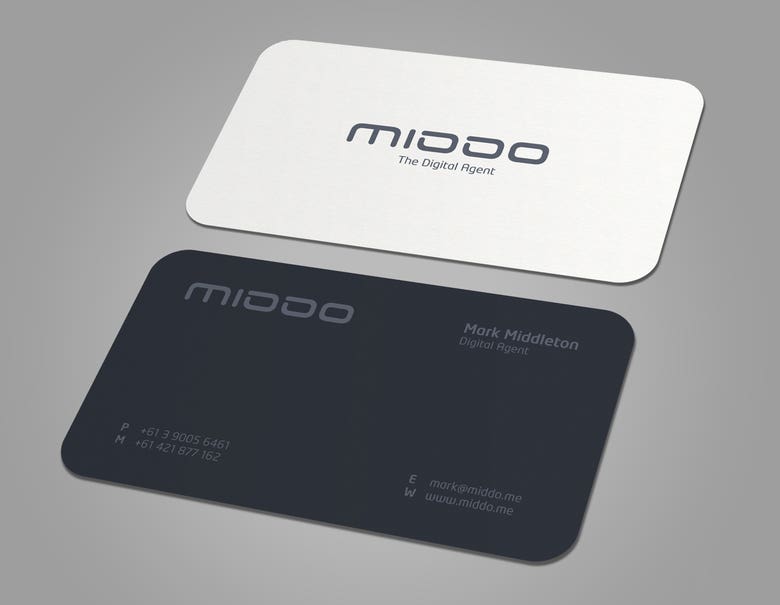 MIDDO Business Card Design