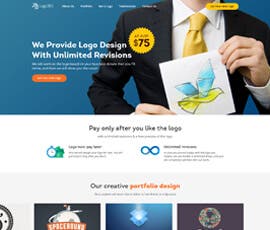 Website Redesign of Logo Design  Company