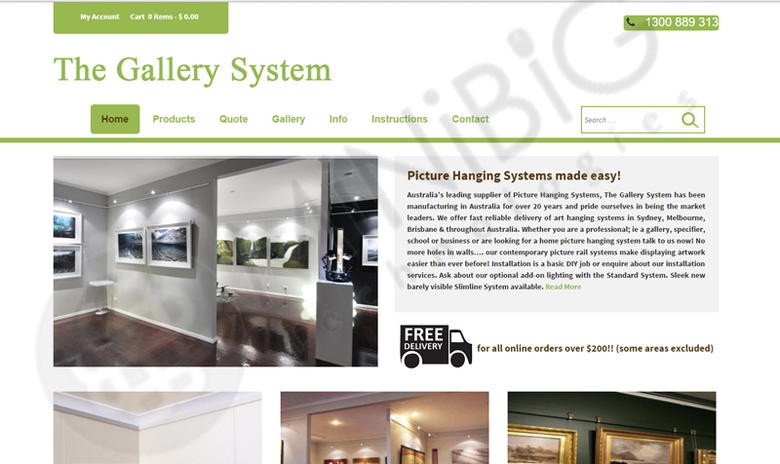 Interior Gallery System
