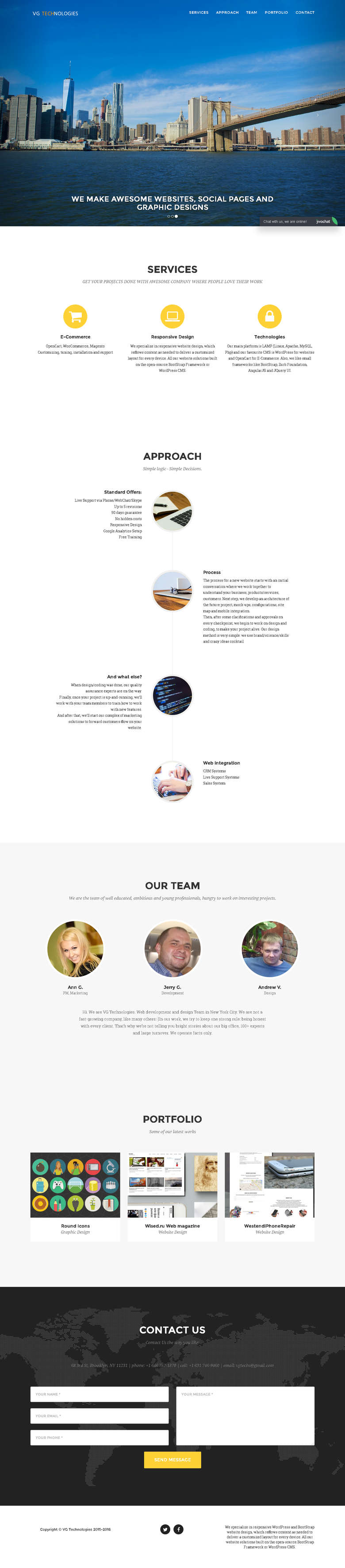 VG Technologies (New York Web Design Team)