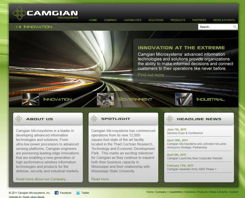 Sample Website Designs