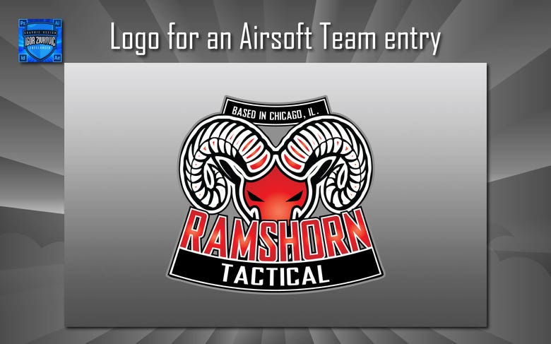 Logo for an Airsoft Team contest entry