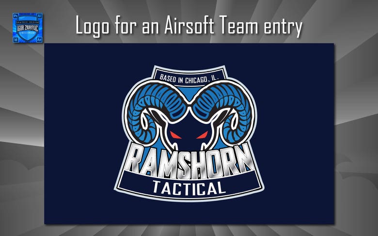 Logo for an Airsoft Team contest entry