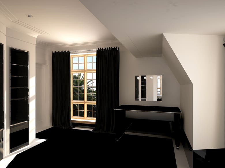 Private Master Bedroom Renders Pre-Construction