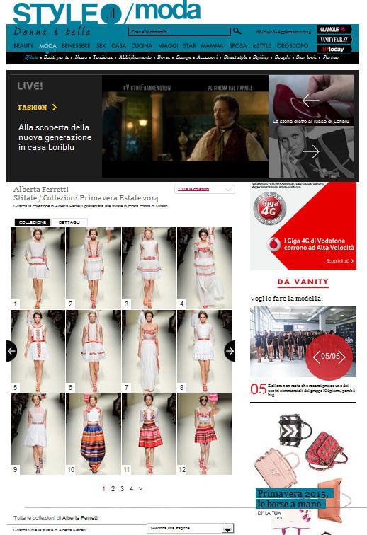 photo editor fashion web site and magazine