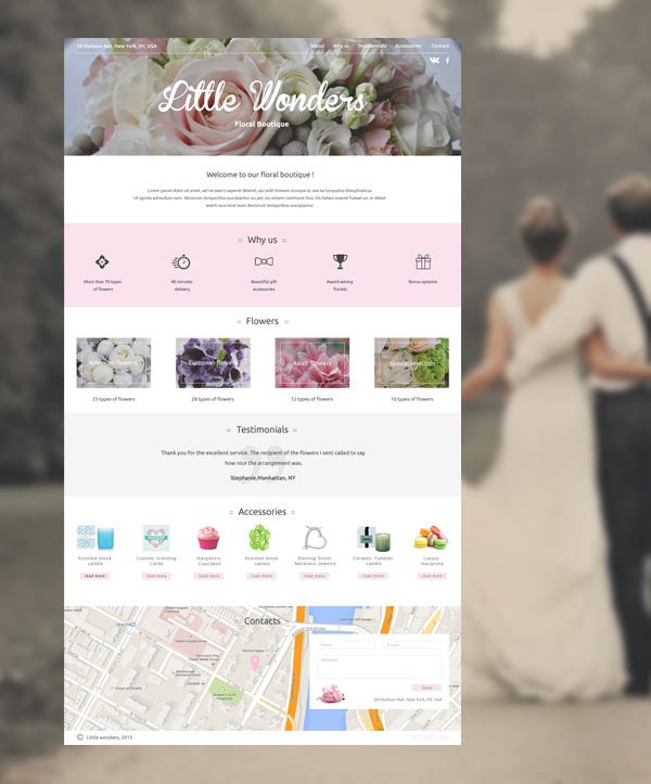 Wedding web site