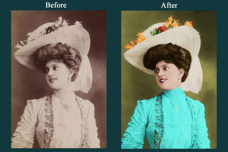 colorization of photos