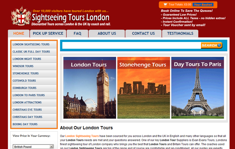 London Tours Discount London